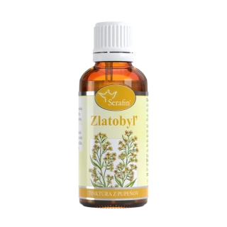 Zlatobyľ - tinktúra z pupeňov 50 ml