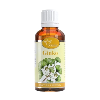Ginko - tinktúra z pupeňov 50 ml