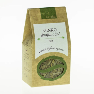 Ginko dvojlaločné - list 30g